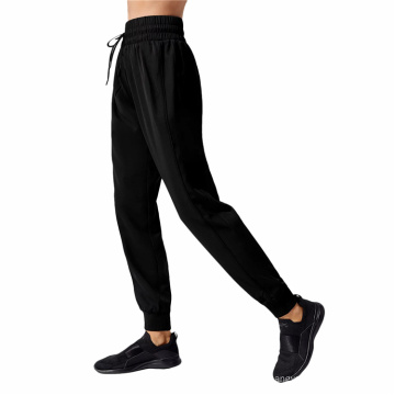 2020 Casual Work Tie Elastic Women Trousers Jogger Long Pants With Pockets Loose Fitted Sweatpants